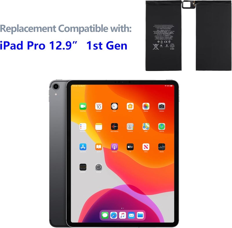 SWARK New A1577 Rechargeable Battery Compatible Apple iPad Pro 12.9” 1st Gen Wi-Fi/Cellular A1584 A1652 Upgraded Repair Tools Kit - Image 4